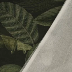 Outdoorstoff Dralon Teflonbeschichtung Botanic Leaf Detailed Blätter Exotik grün 1,40m Breite
