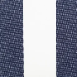 Outdoorstoff Markisenstoff Gartenmöbelstoff Toldo Teflonausrüstung Streifen dunkelblau weiß in 160cm Breite