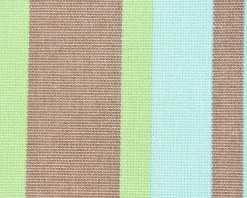 Outdoorstoff Markisenstoff Gartenmöbelstoff Toldo Streifen braun grün blau 160cm breit