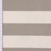 Outdoorstoff Markisenstoff Gartenmöbelstoff Toldo gestreift grau weiß 1,60m Breite