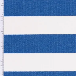 Outdoorstoff Markisenstoff Gartenmöbelstoff Toldo gestreift blau weiß 1,60m Breite