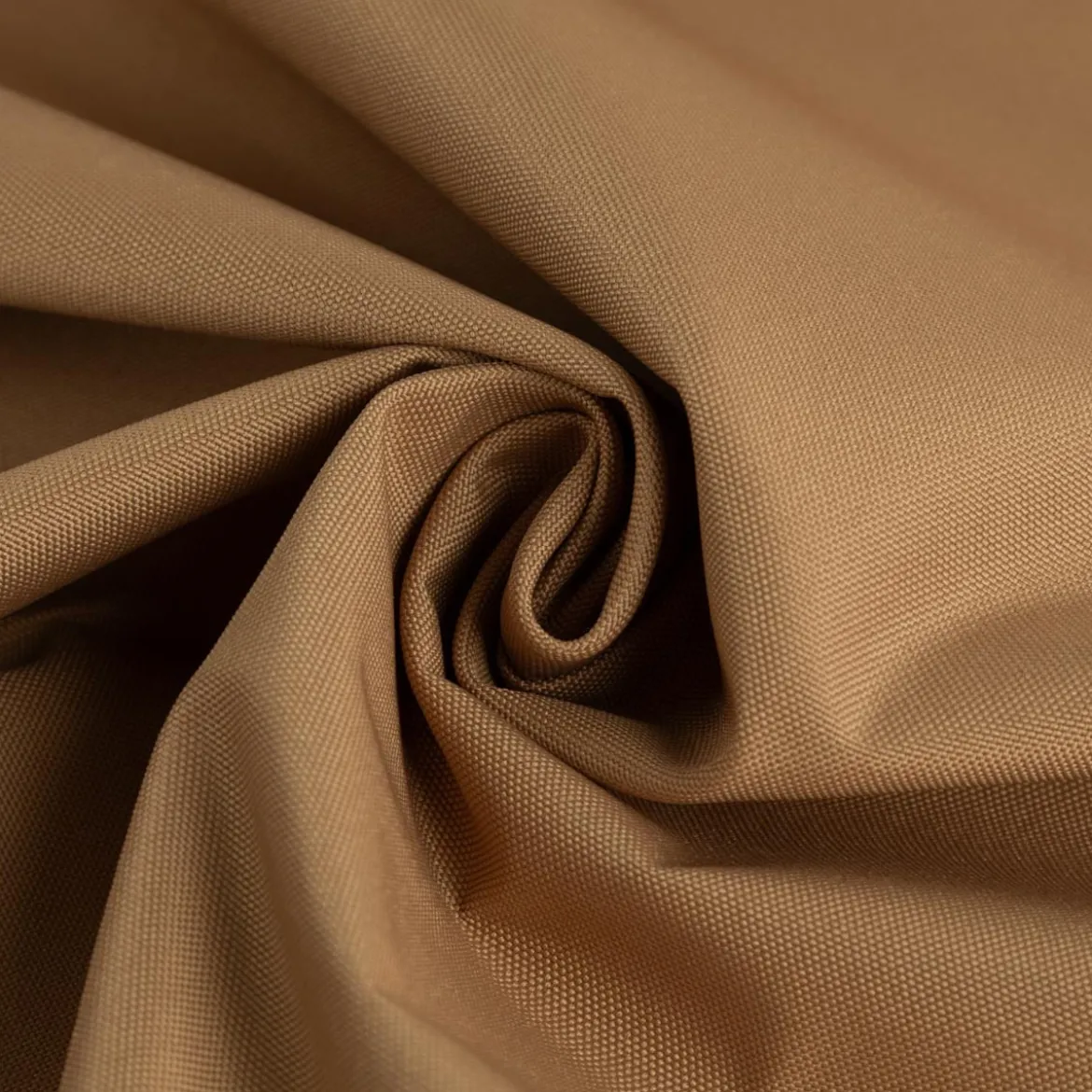 Outdoor Stoff Waterproof wasserdicht Polyester uni camel 1,45m Breite