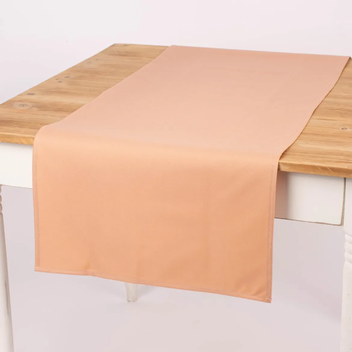 Outdoor Tischläufer einfarbig rosa 45x150cm
