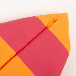 PAD Outdoor Kissenhülle Patio Streifen Pink Orange 35x60cm