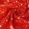 Pailletten Stoff rot 1,3m Breite