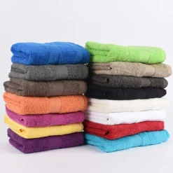 [Paket] 4er Set Duschtücher 70x140cm Qualitätsfrottee 100% Baumwolle 500g/qm einfarbig