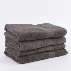 [Paket] 4er Set Duschtücher 70x140cm Qualitätsfrottee 100% Baumwolle 500g/qm einfarbig