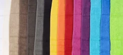 [Paket] 12er Set Gästehandtücher 30x50cm Qualitätsfrottee 100% Baumwolle 500g/qm einfarbig