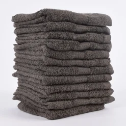 [Paket] 12er Set Gästehandtücher 30x50cm Qualitätsfrottee 100% Baumwolle 500g/qm einfarbig