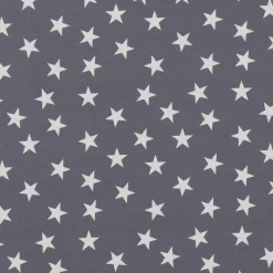 Panama Dekostoff Baumwollstoff Little Star Twilight Sterne blau weiß 140cm Breite