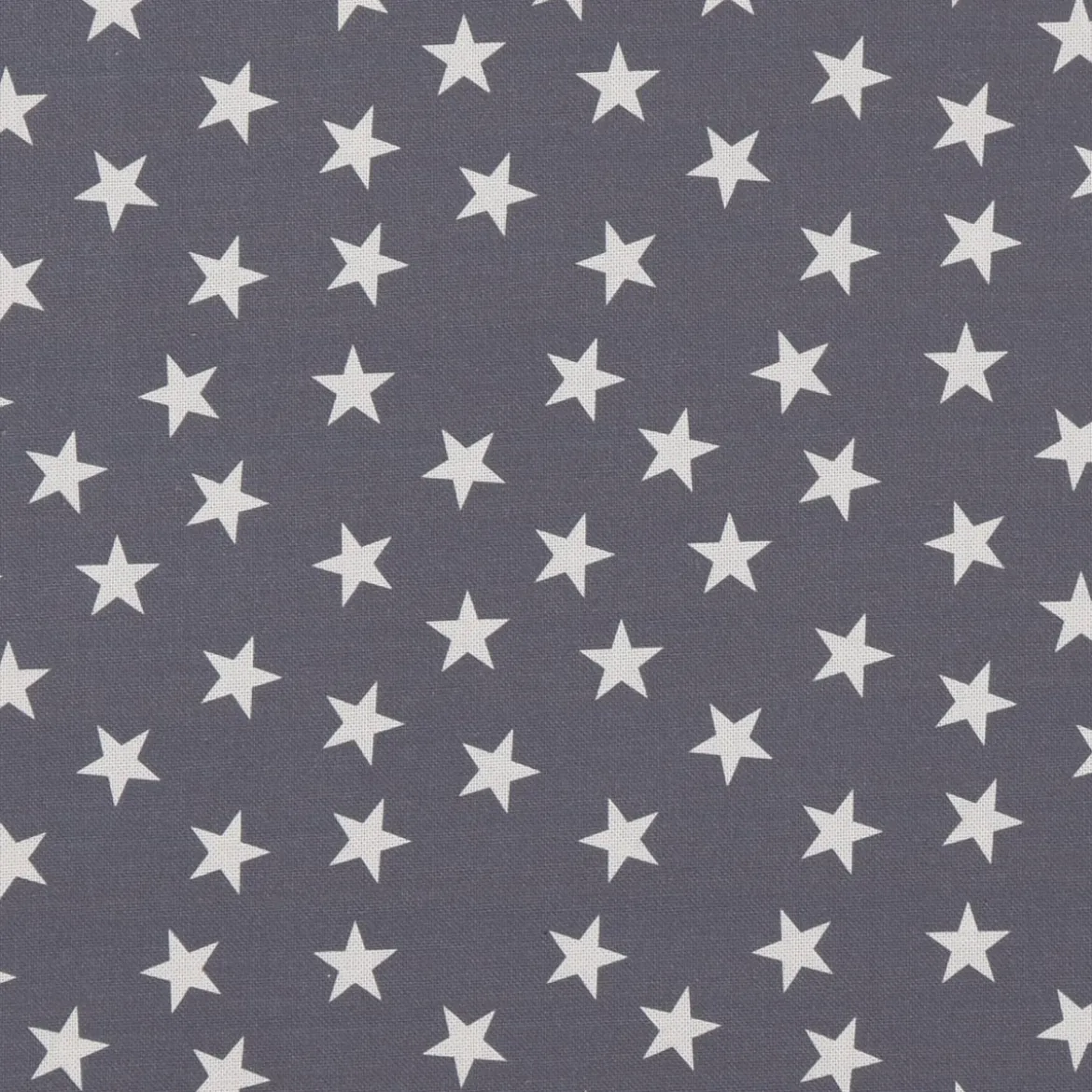 Panama Dekostoff Baumwollstoff Little Star Twilight Sterne blau weiß 140cm Breite