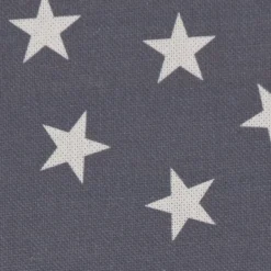 Panama Dekostoff Baumwollstoff Little Star Twilight Sterne blau weiß 140cm Breite