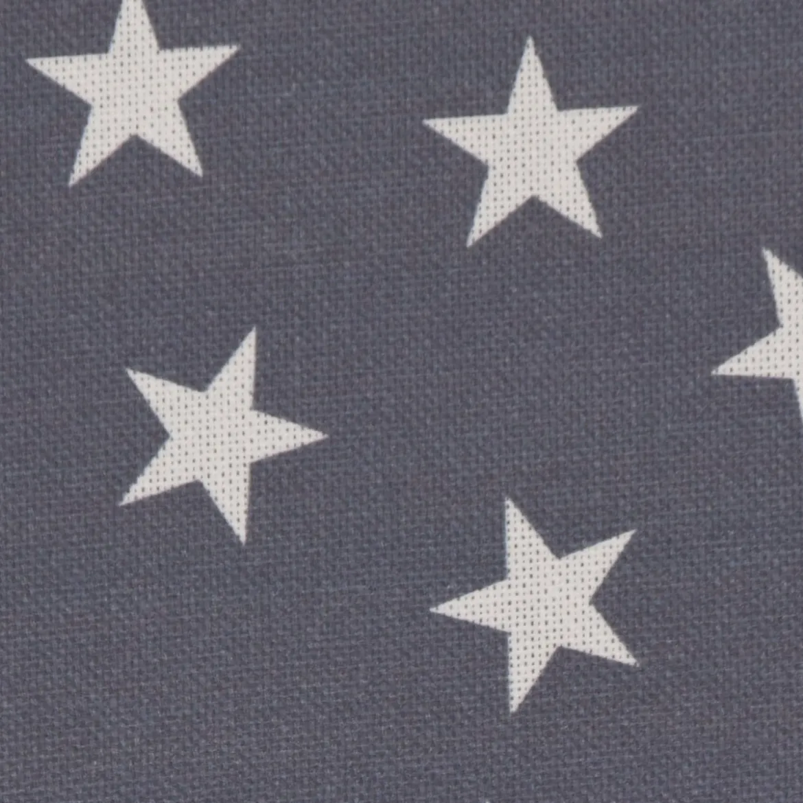 Panama Dekostoff Baumwollstoff Little Star Twilight Sterne blau weiß 140cm Breite