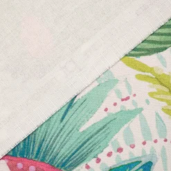 Panama Dekostoff Baumwollstoff KOLKATA Botanik Vögel Schmetterling bunt 140cm Breite