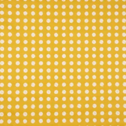 Panama Dekostoff Baumwollstoff Zero Saffron Punkte gelb weiß 140cm Breite