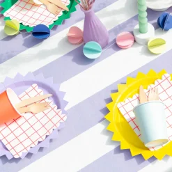 Pappbecher in bunten Farben 250ml von Rico Design, 8 Stück