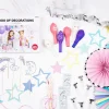 Party Dekoset Einhorn für 6 Personen