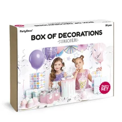 Party Dekoset Einhorn für 6 Personen