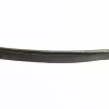 Paspelband Gummipaspel elastisch schimmernd Meterware army grün Breite: 1cm