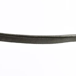 Paspelband Gummipaspel elastisch schimmernd Meterware army grün Breite: 1cm