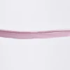 Paspelband Gummipaspel elastisch schimmernd Meterware rosa Breite: 1cm