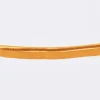 Paspelband Gummipaspel elastisch schimmernd Meterware mais gelb Breite: 1cm