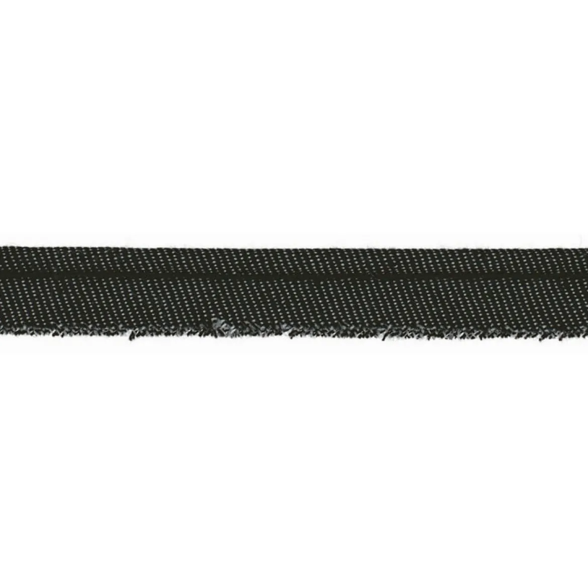 Paspelband Jeans Meterware schwarz Breite: 1cm