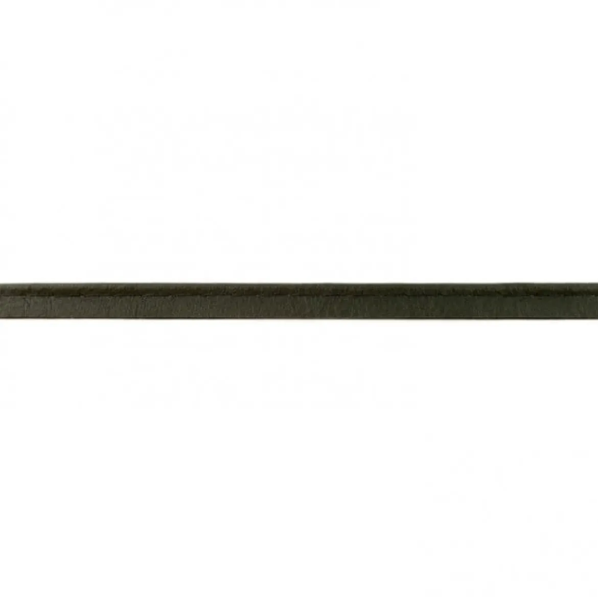 Paspelband Kunstleder army grün Meterware Breite: 1cm