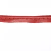 Paspelband Kunstleder rot Meterware Breite: 1cm