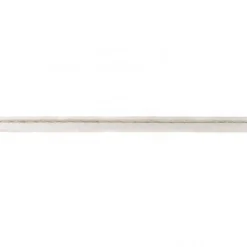 Paspelband Kunstleder silber farbig Meterware Breite: 1cm