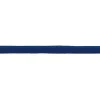 Paspelband Lurex Glitzer Meterware kobalt blau Breite: 1cm