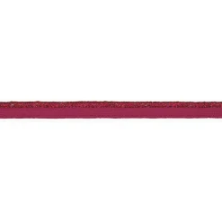 Paspelband Lurex Glitzer Meterware pink Breite: 1cm