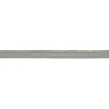 Paspelband Lurex Glitzer Meterware silberfarbig Breite: 1cm