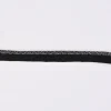 Paspelband Polyester schwarz Glitzer Lurex silber Breite: 1cm