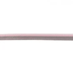Paspelband Polyester Trio 3fach grau altrosa rosa Breite: 1,7cm