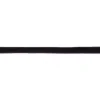 Paspelband schwarz Meterware Breite: 1cm
