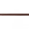 Paspelband Velourleder-Optik dunkelbraun Meterware Breite: 1cm