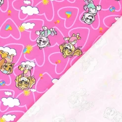 Paw Patrol Jersey Stoff Baumwolle pink 1,50m Breite