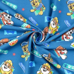 Paw Patrol Jersey Stoff Baumwolle PAWFECT grau 1,50m Breite