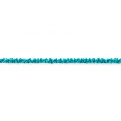 Perlenband Zierband mit Perlen petrol 0,5cm Breite