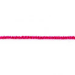 Perlenband Zierband mit Perlen fuchsia 0,5cm Breite