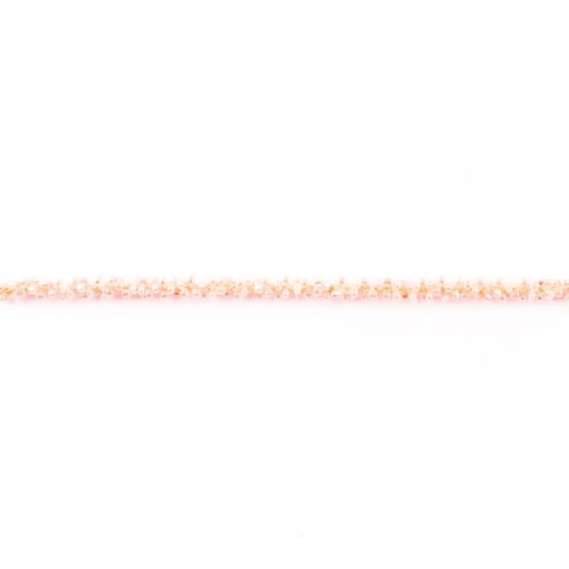Perlenband Zierband mit Perlen rosa 0,5cm Breite
