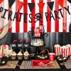 Piraten-Stecker Kuchenstecker Piratenparty 5tlg