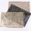 Platzset Blätter perforiert Kunststoff gold 30x45cm