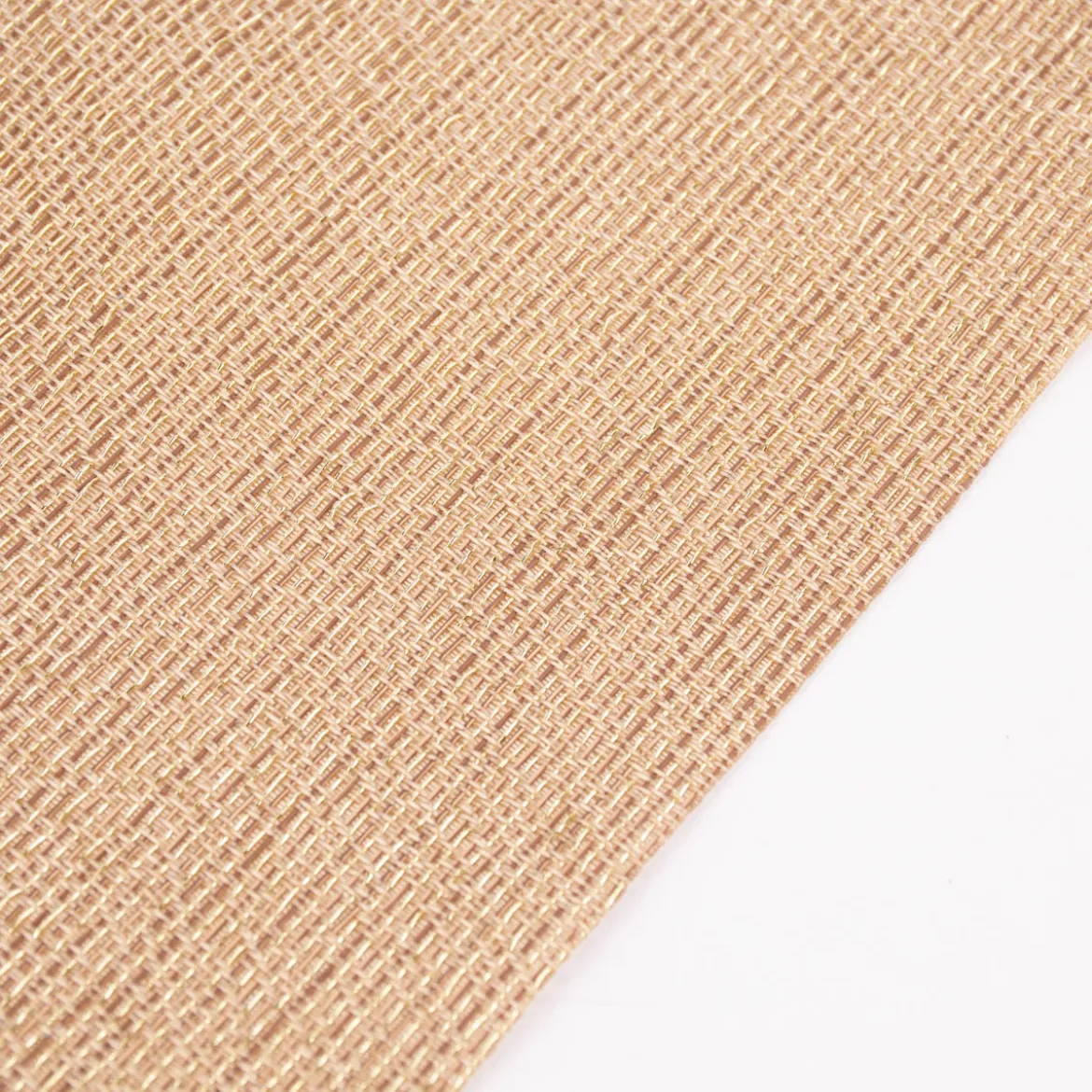 Platzset eckig goldfarbig Polyester 30x45cm