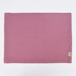 Platzset Erik aus 100% Leinen 1-lagig 40x50cm altrosa