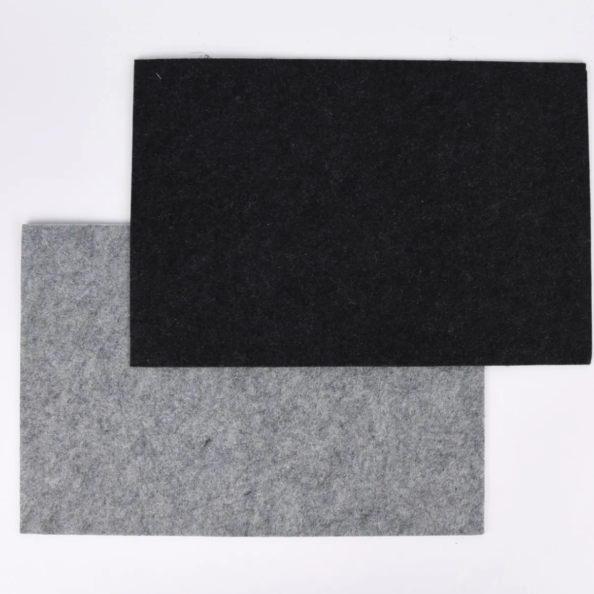 Platzset Filz eckig schwarz oder grau 45x30cm