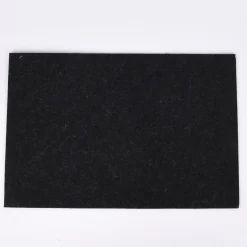 Platzset Filz eckig schwarz oder grau 45x30cm