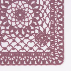 Platzset Häkel Floral beere 30x45cm