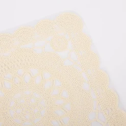 Platzset Häkel Floral 30x45cm creme